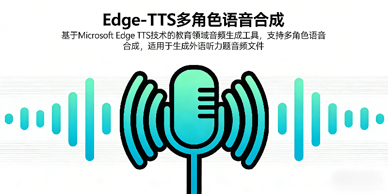 Edge-TTS 多角色音频生成器